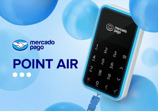 Imagem ilustrativa da Point Air Mercado Pago